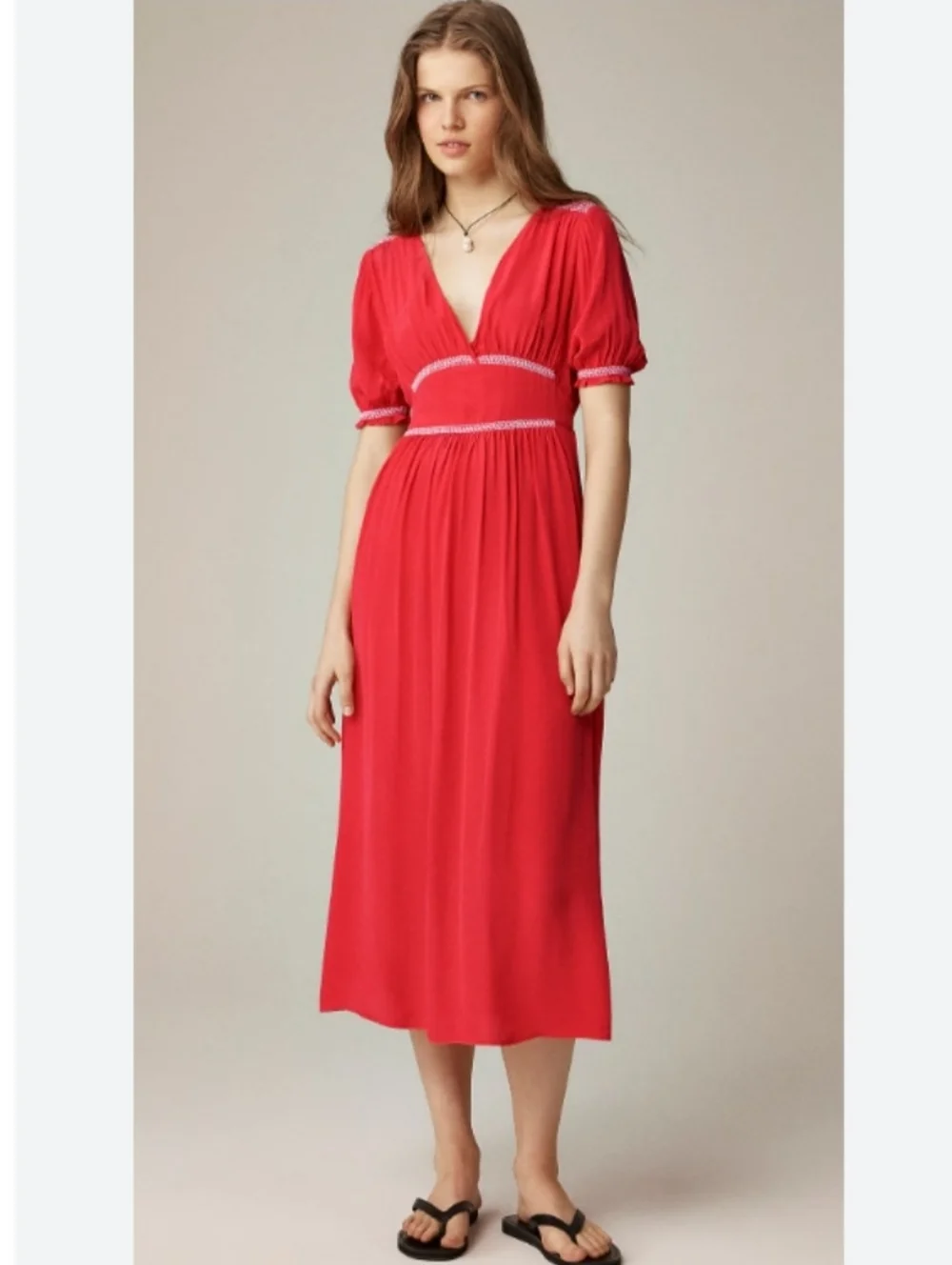 j crew smocked dress Midi In Summer Fields Print For Women its the perfect thing to throw over a bikini or into your bag for a day at the beach. Smocked Mini Dresses | J.Crew